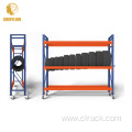 Stackable warehouse steel tyre racks for industrial